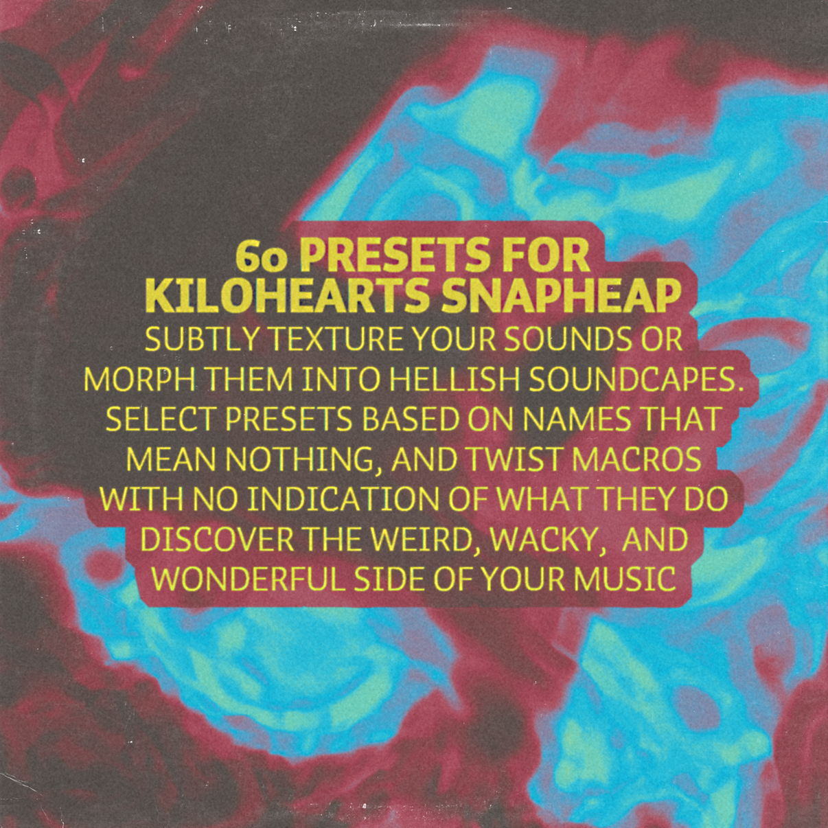 Weird Wacky & Wonderful (Snap Heap Bank) Audio Juice